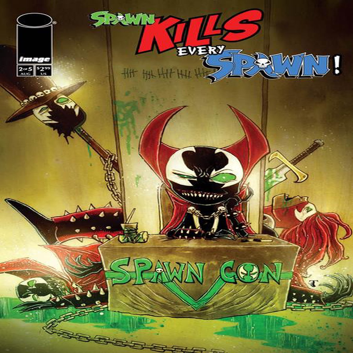 Spawn Kills Every Spawn #2 Cover B Ben Templesmith Variant 1st Print