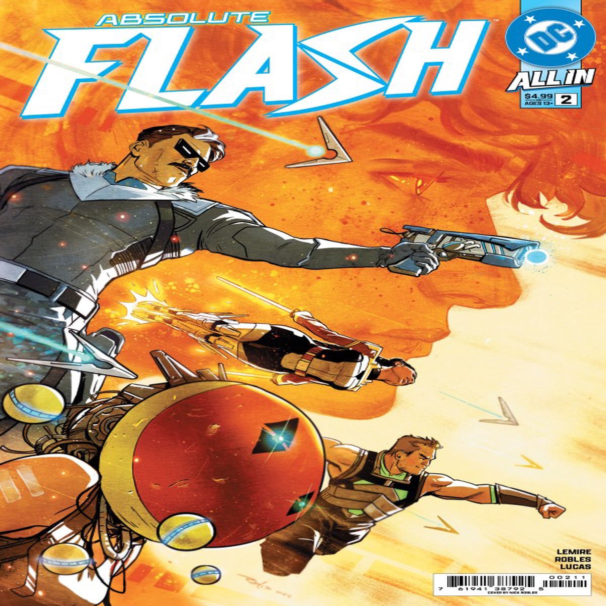 Absolute Flash #2 Cover A 1st Print