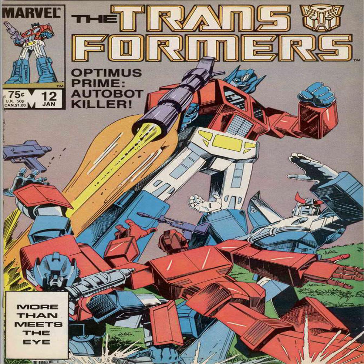 Transformers (1984 Marvel) 12 Raw