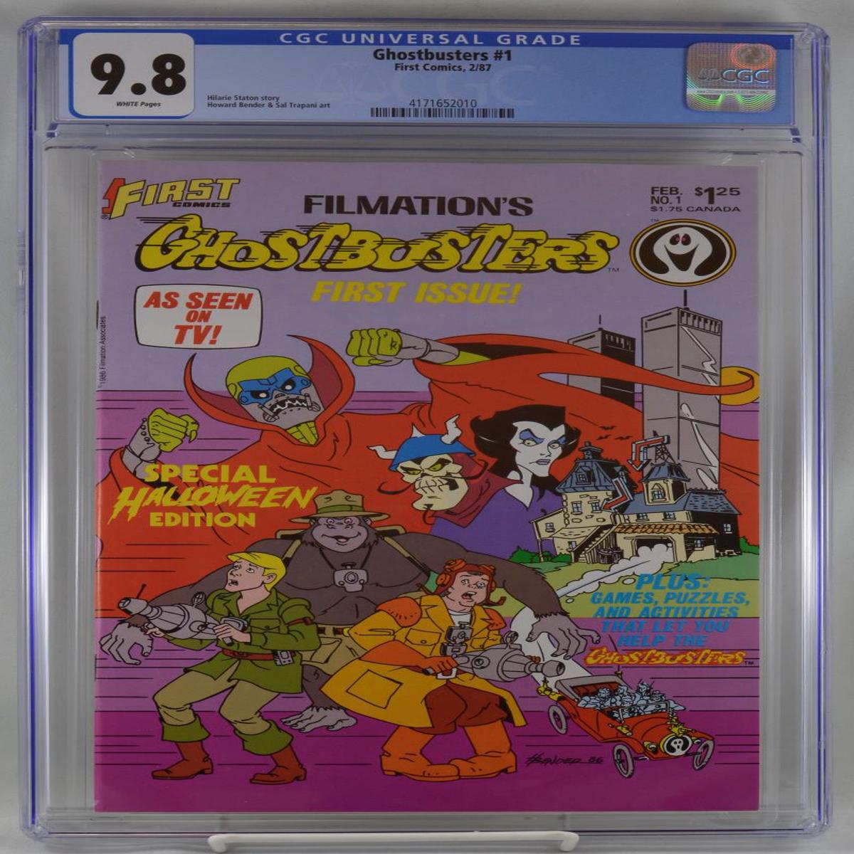 Ghostbusters (1987, First Comics) # 1 CGC