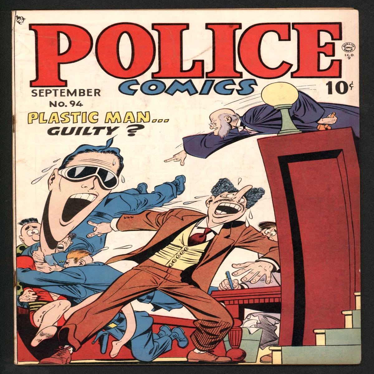 Police Comics (1941 Quality) # 94 Raw