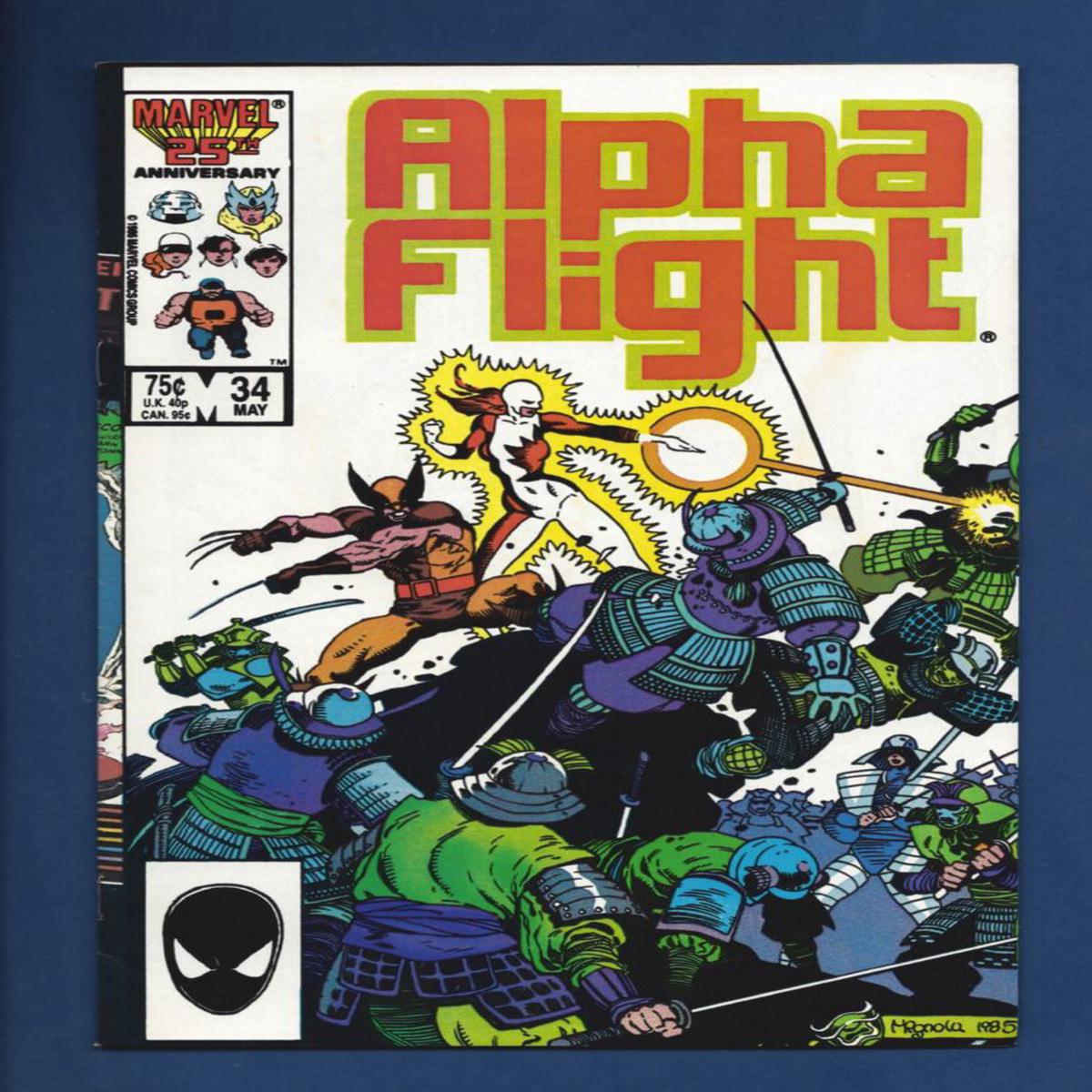 Alpha Flight #34  FN+