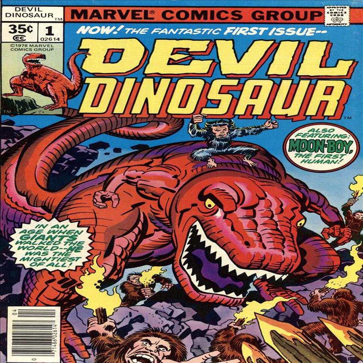 Devil Dinosaur (1978 Marvel) # 1 Raw