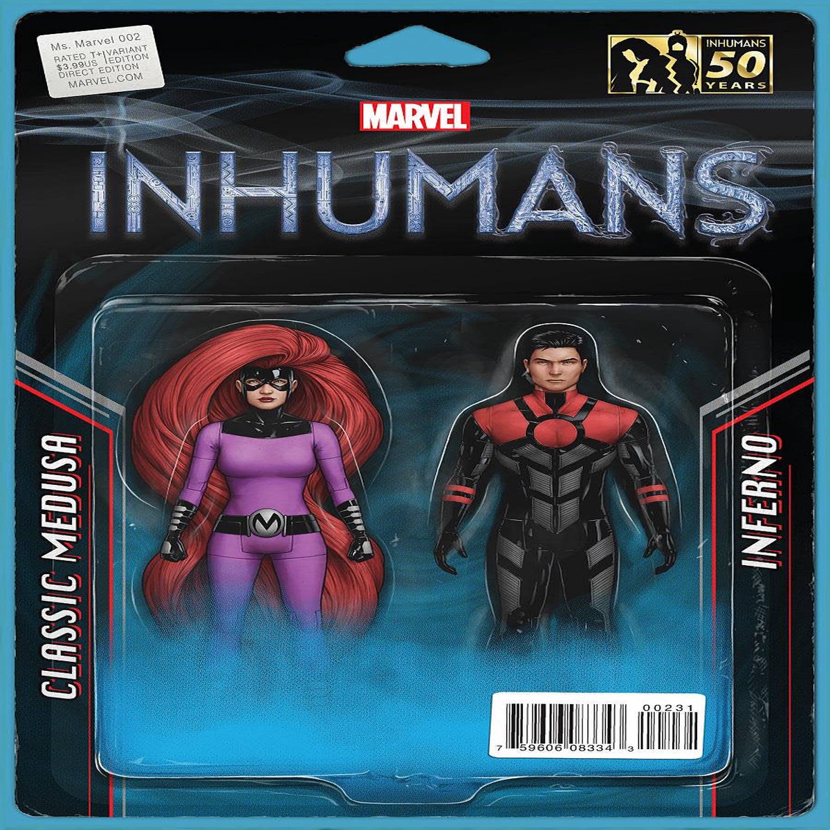 MS MARVEL #2 CHRISTOPHER ACTION FIGURE TWO PACK VAR