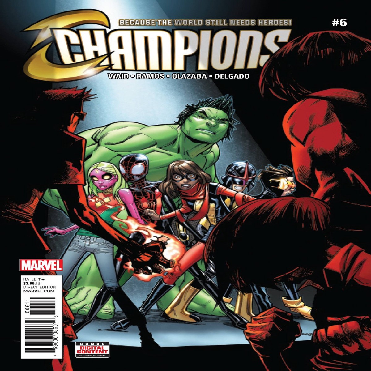 CHAMPIONS #6 MONSTERS UNLEASHED