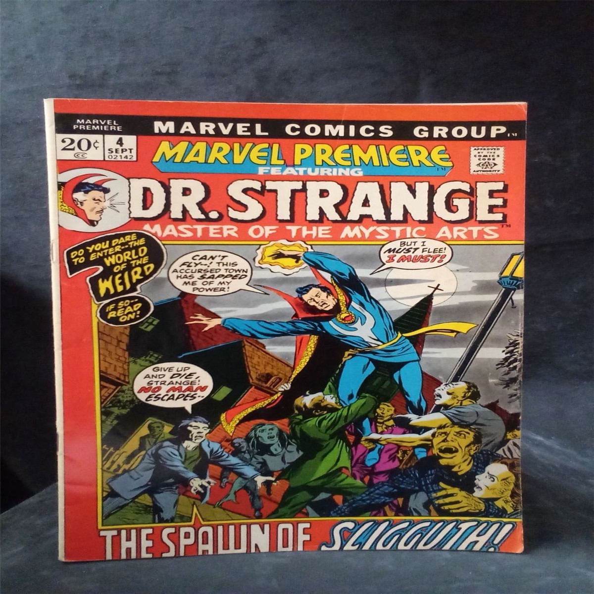 Marvel Premiere #4 1972 Marvel Comics Comic Book