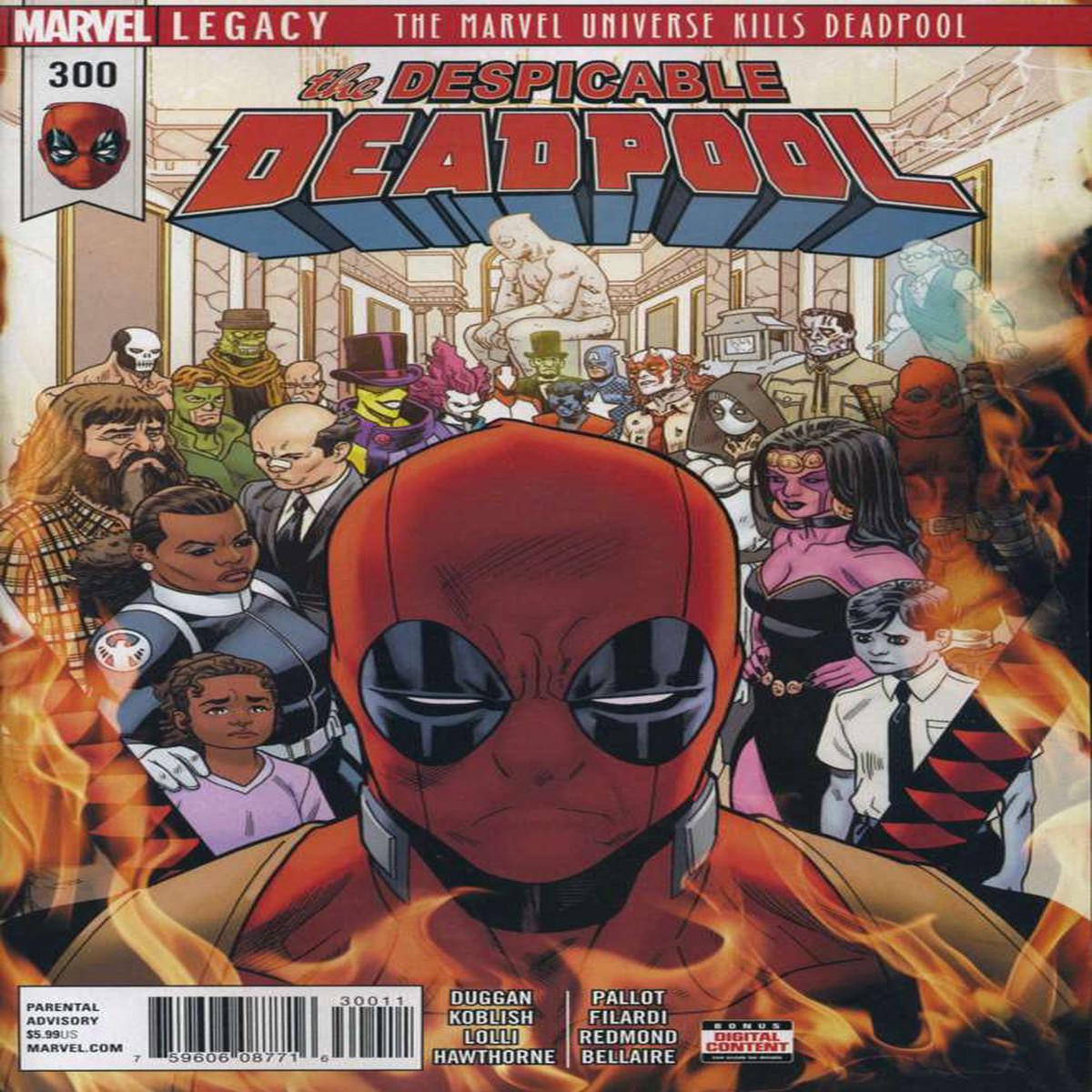 Despicable Deadpool (2017 Marvel) #300 Raw