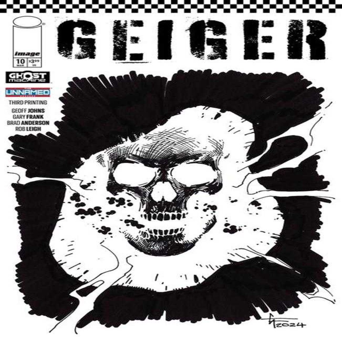 Geiger #10 3RD Printing (2025) Image Comics