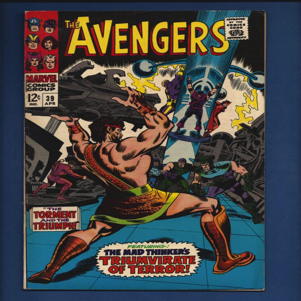 Avengers #39  VG/FN