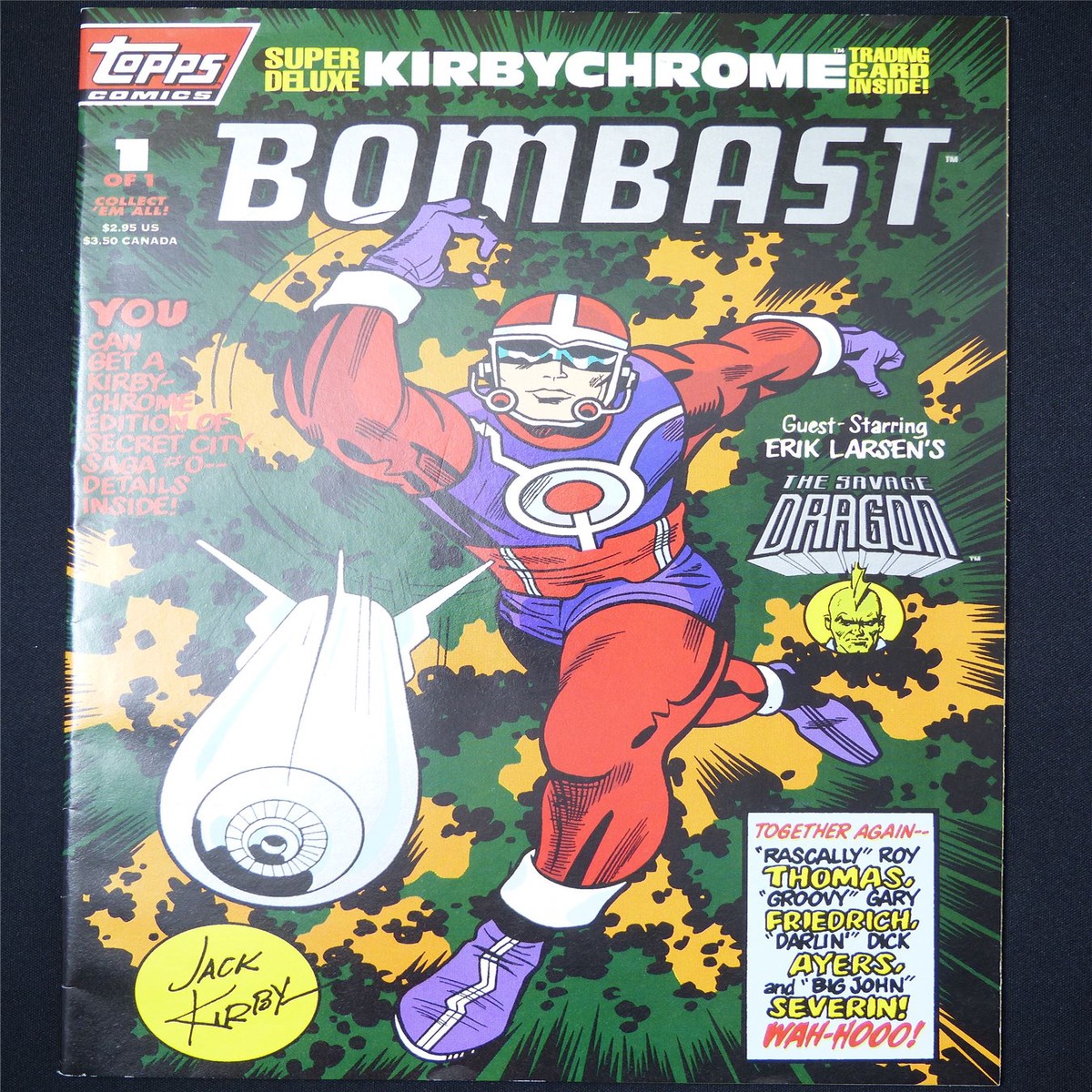 BOMBAST #1 – Topps Comic #KX