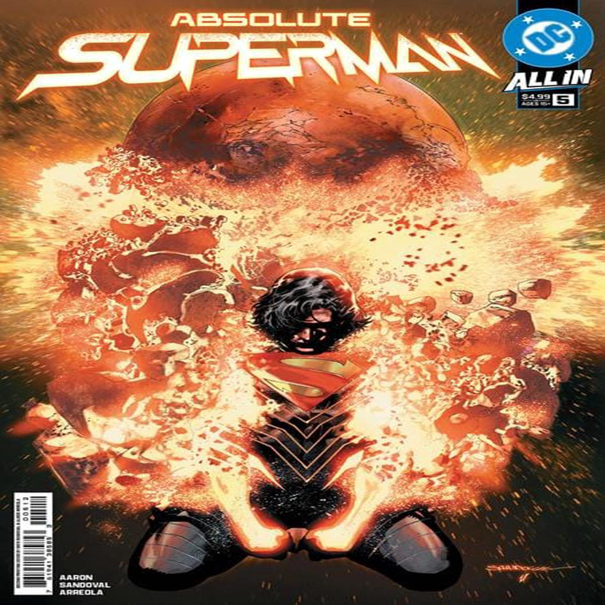 ABSOLUTE SUPERMAN 5 Second Printing