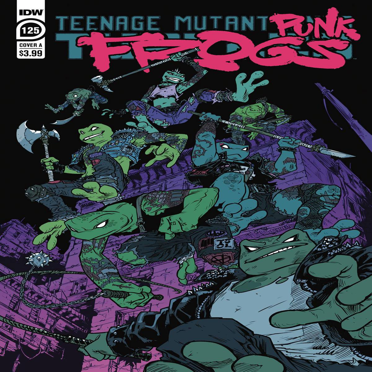 TMNT ONGOING 125 PRE-ORDER