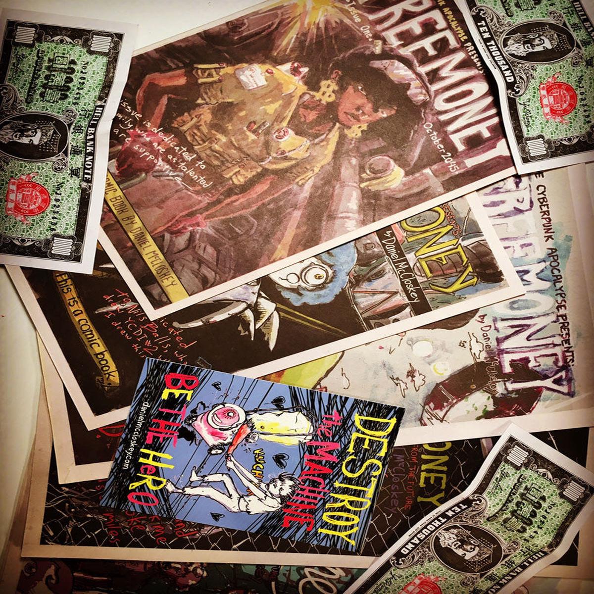 FREE MONEY five-issue bundle