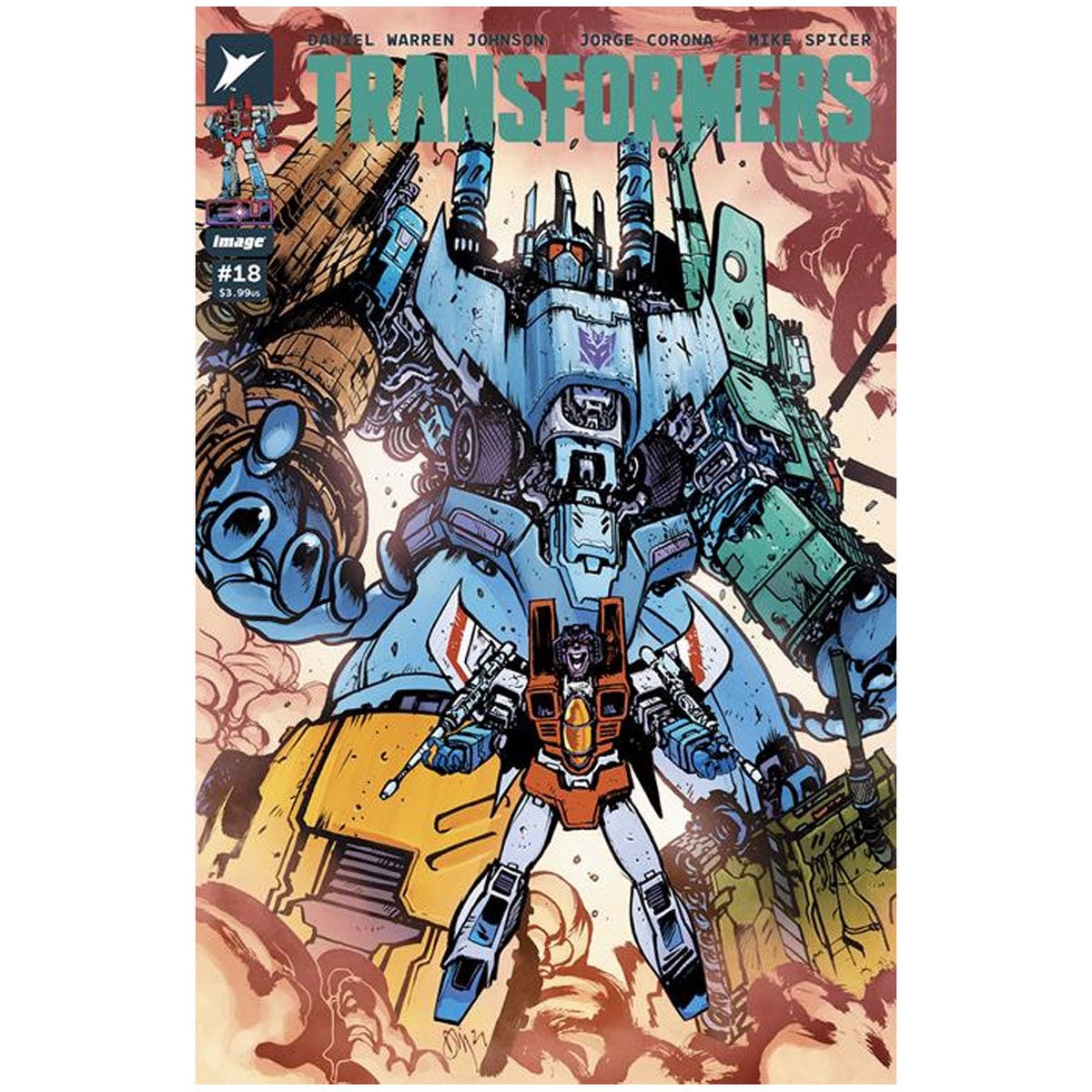Transformers #18 Cover A – Comic Book