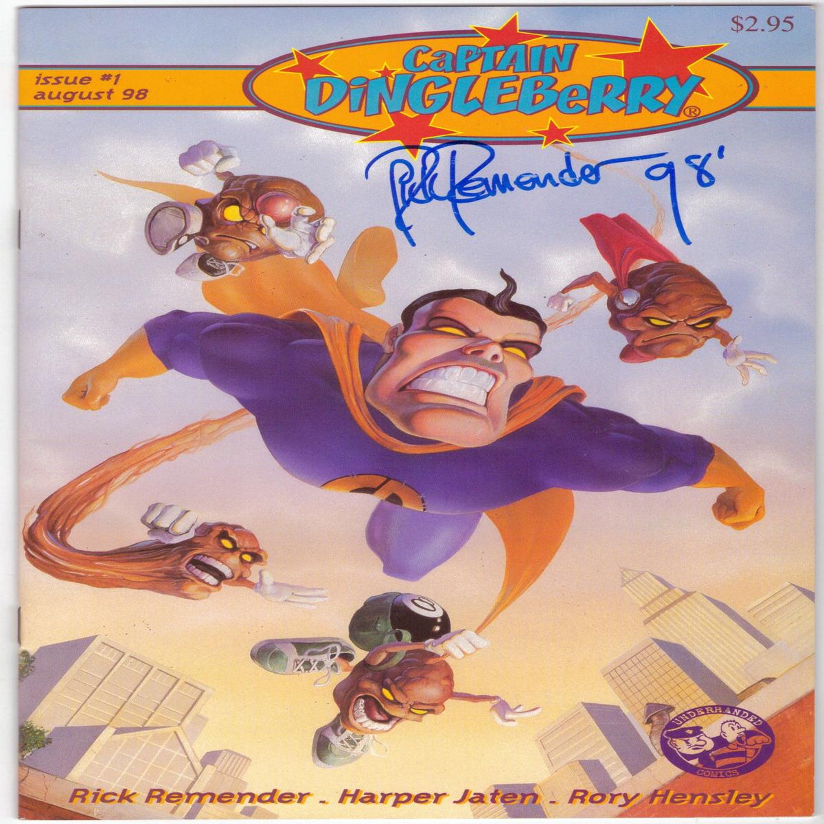 Captain Dingleberry #1 – Signed