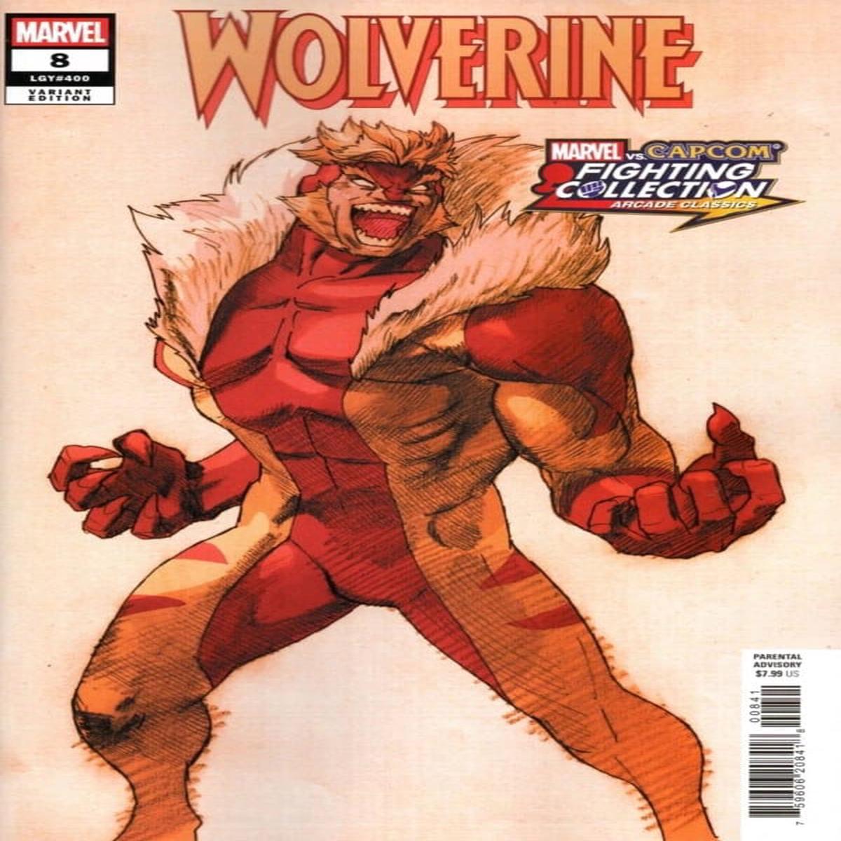 Wolverine #8 Bengus Marvel vs. Capcom Variant [VF]