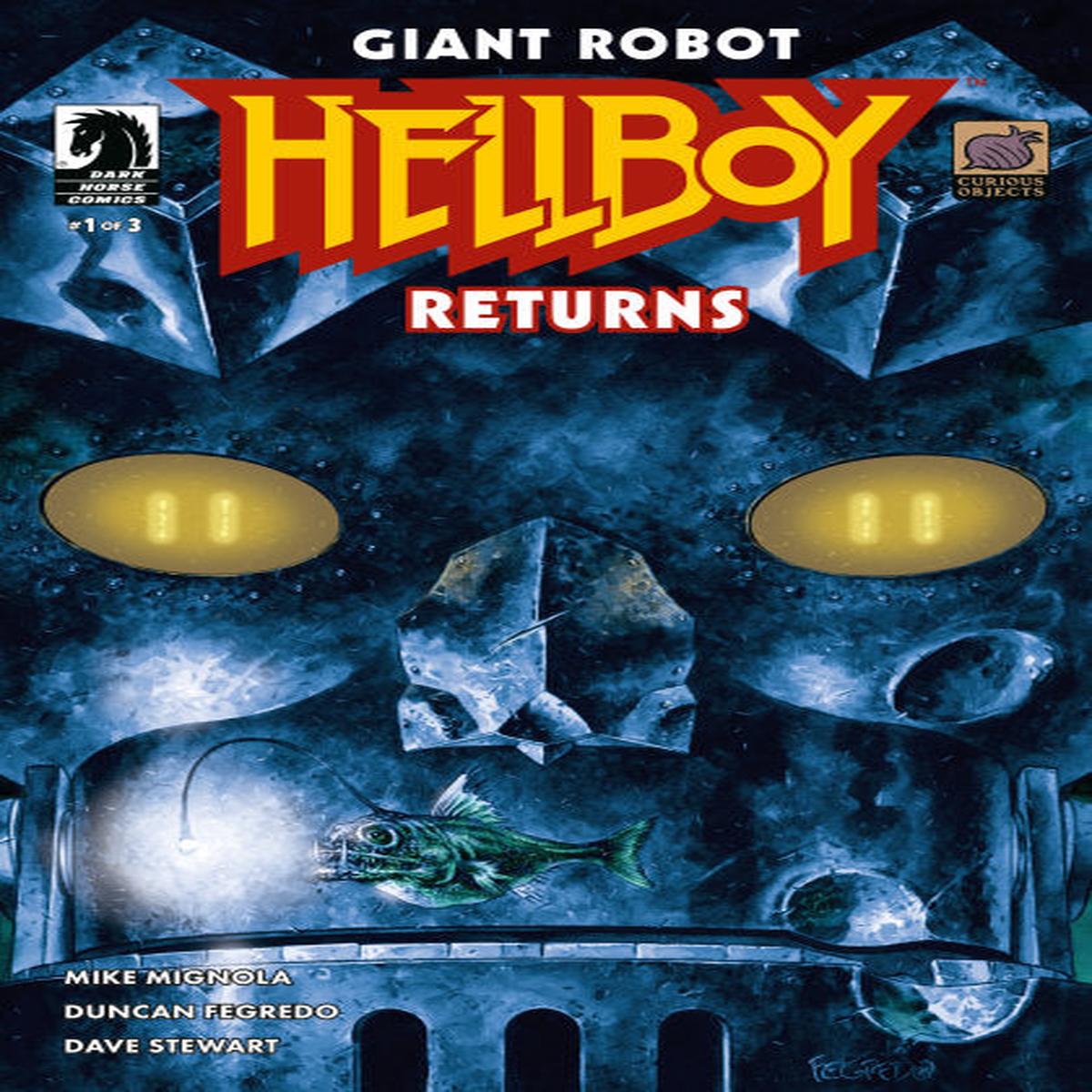 Giant Robot Hellboy Returns #1