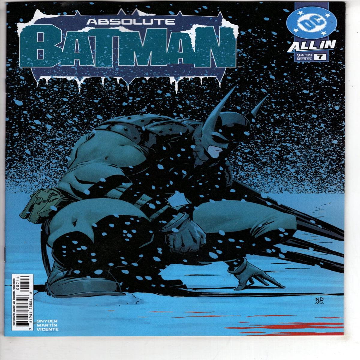 ABSOLUTE BATMAN #7 Fourth Printing