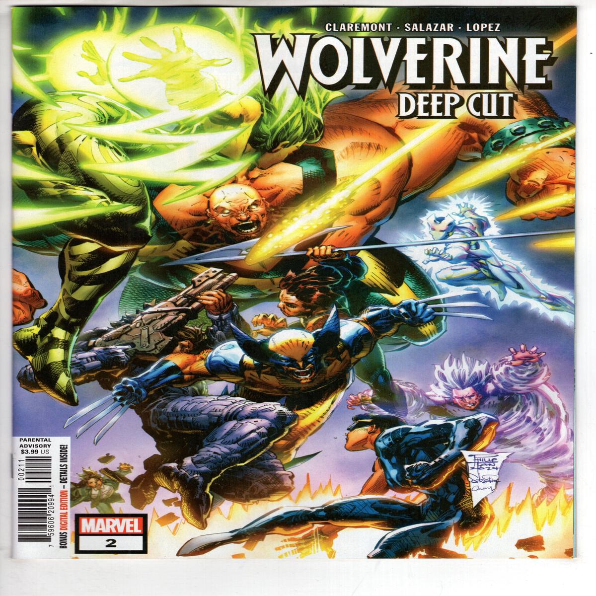 WOLVERINE DEEP CUT #2 [VF/NM]