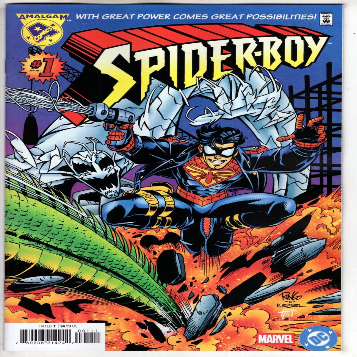 MARVEL/DC: SPIDER-BOY #1 FACSIMILE EDITION