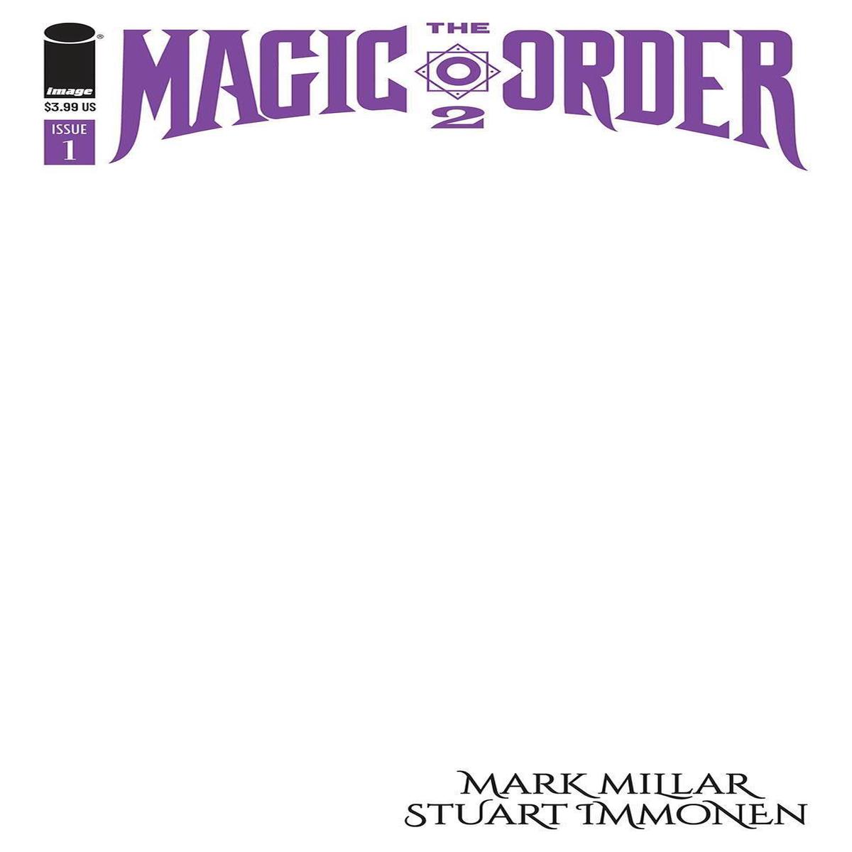 MAGIC ORDER 2 #1 CVR E BLANK CVR