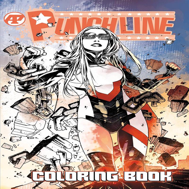 Punchline Coloring Book