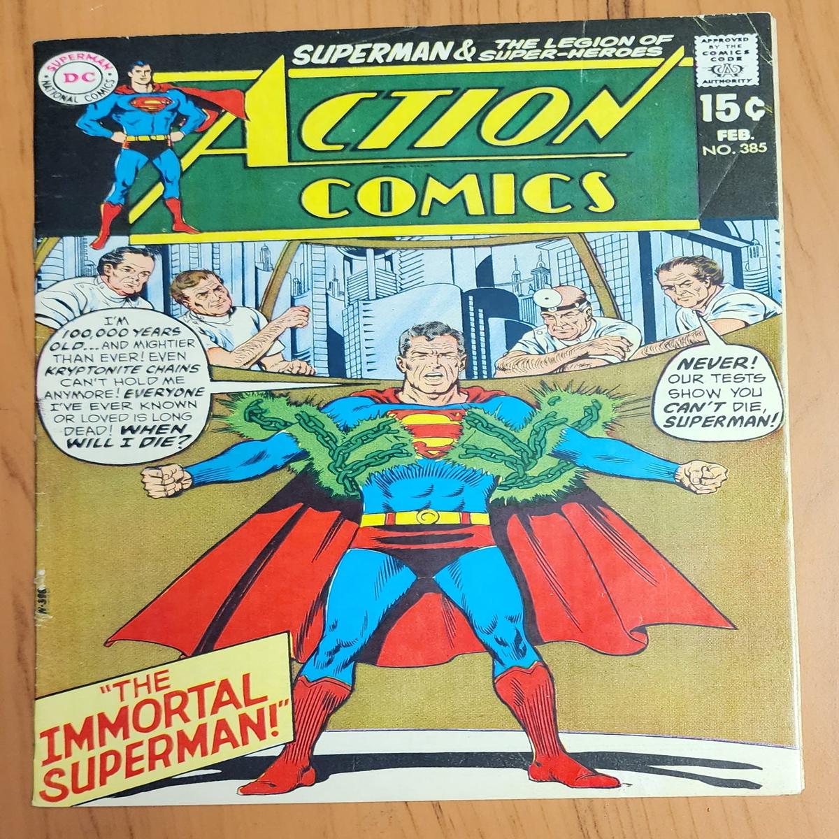 ACTION COMICS #385 1970 [J02]
