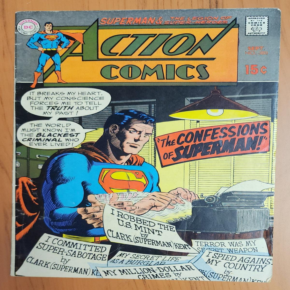 ACTION COMICS #380 1969