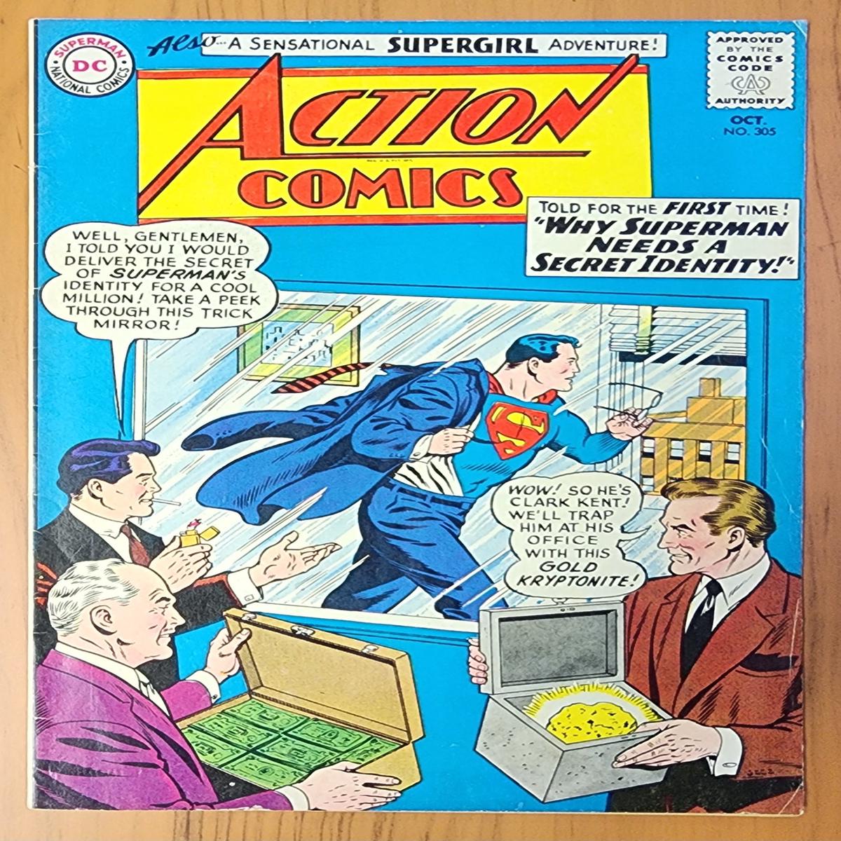 ACTION COMICS #305 1963