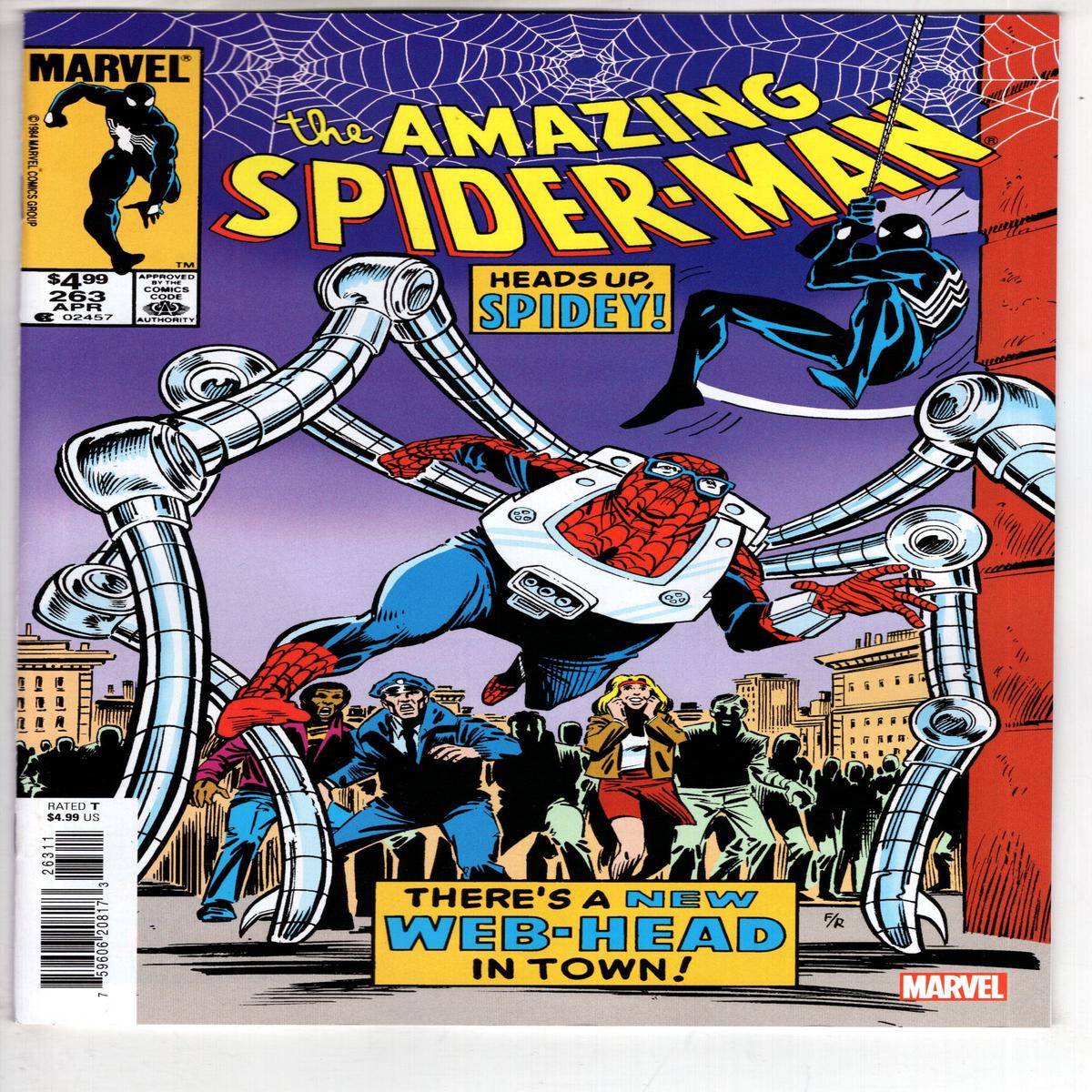 Amazing Spider-Man #263 Facsimile Edition Comic Book