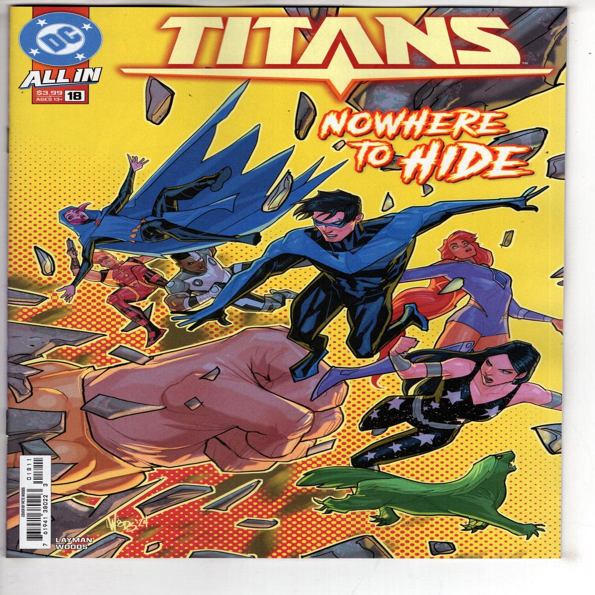 Titans #18 Cover A Comic Book